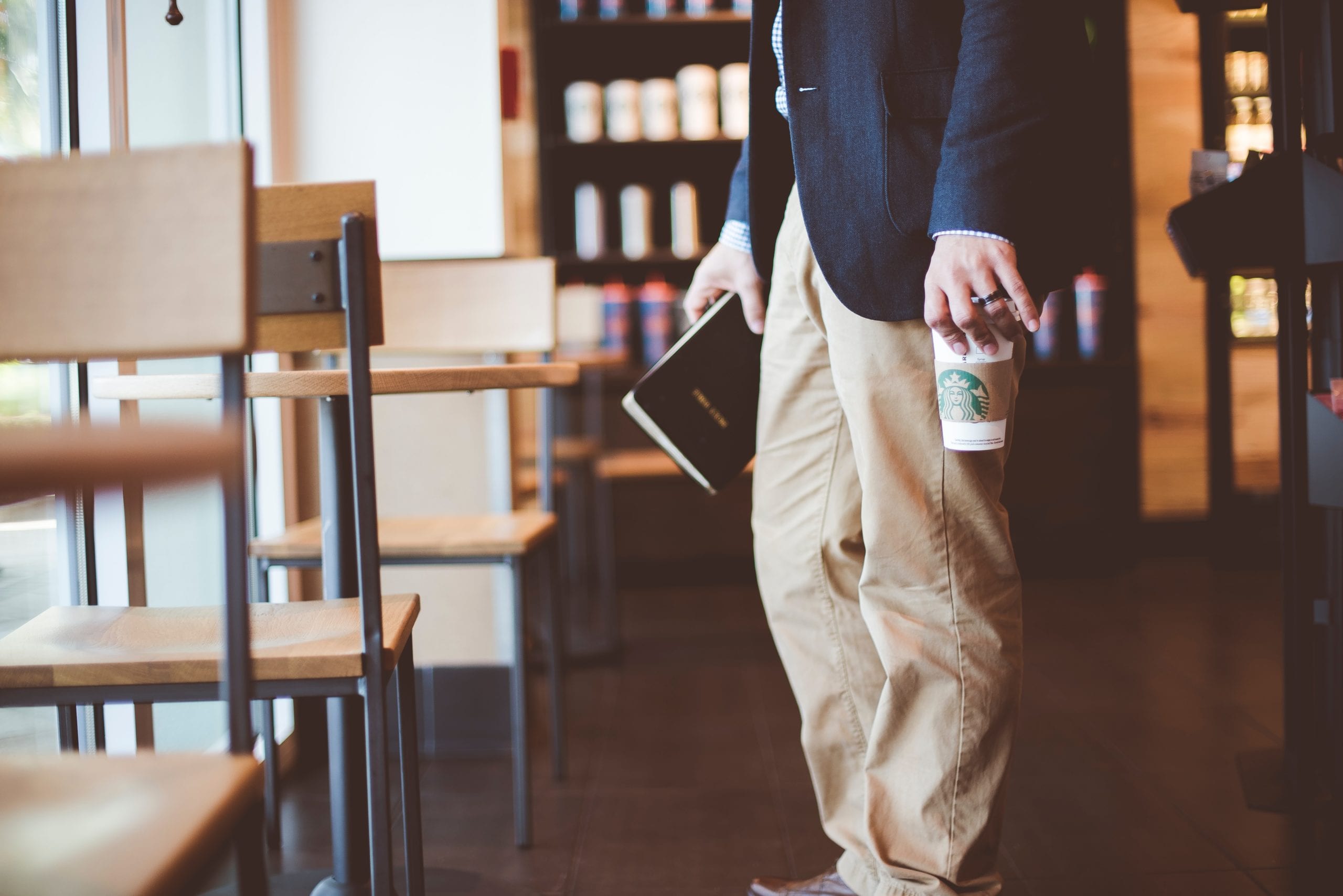 man with bible